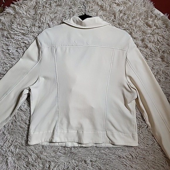 Marrakech Motorcycle Jacket Moto Cream - XL Extra Large. MSRP $158 - Picture 10 of 13
